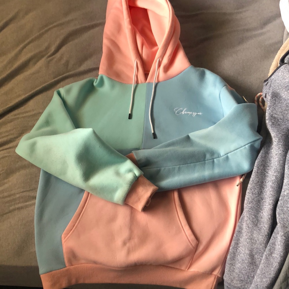 Champagne hoodie